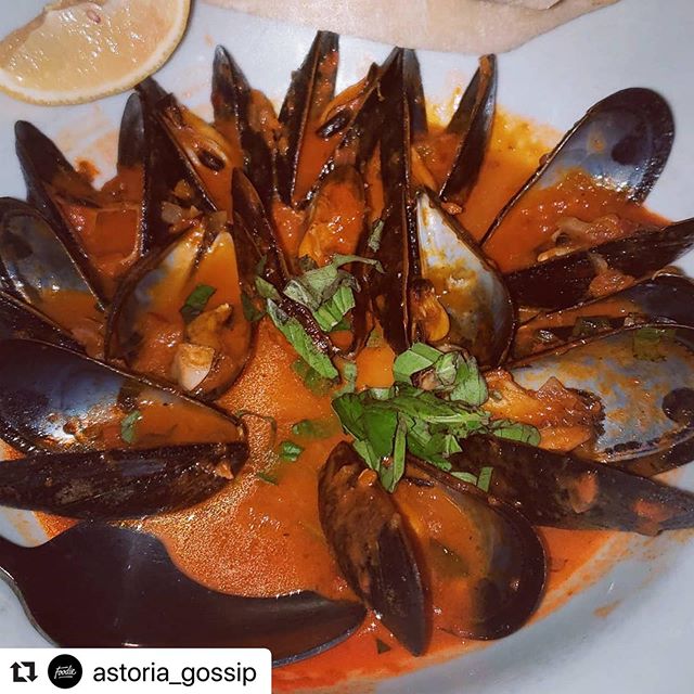 Thank you @astoria_gossip #whitewatermussels #sustainableseafood #astoria #ditmars #eatlocal